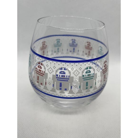 JoyJolt Star Wars Ugly Sweater Stemless Glasses. Set of 4 Large 15oz Stemless - Picture 6 of 7